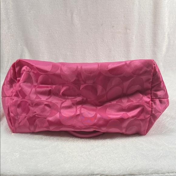 Coach Fuchsia Signature Tote w/tag - Picture 7 of 12